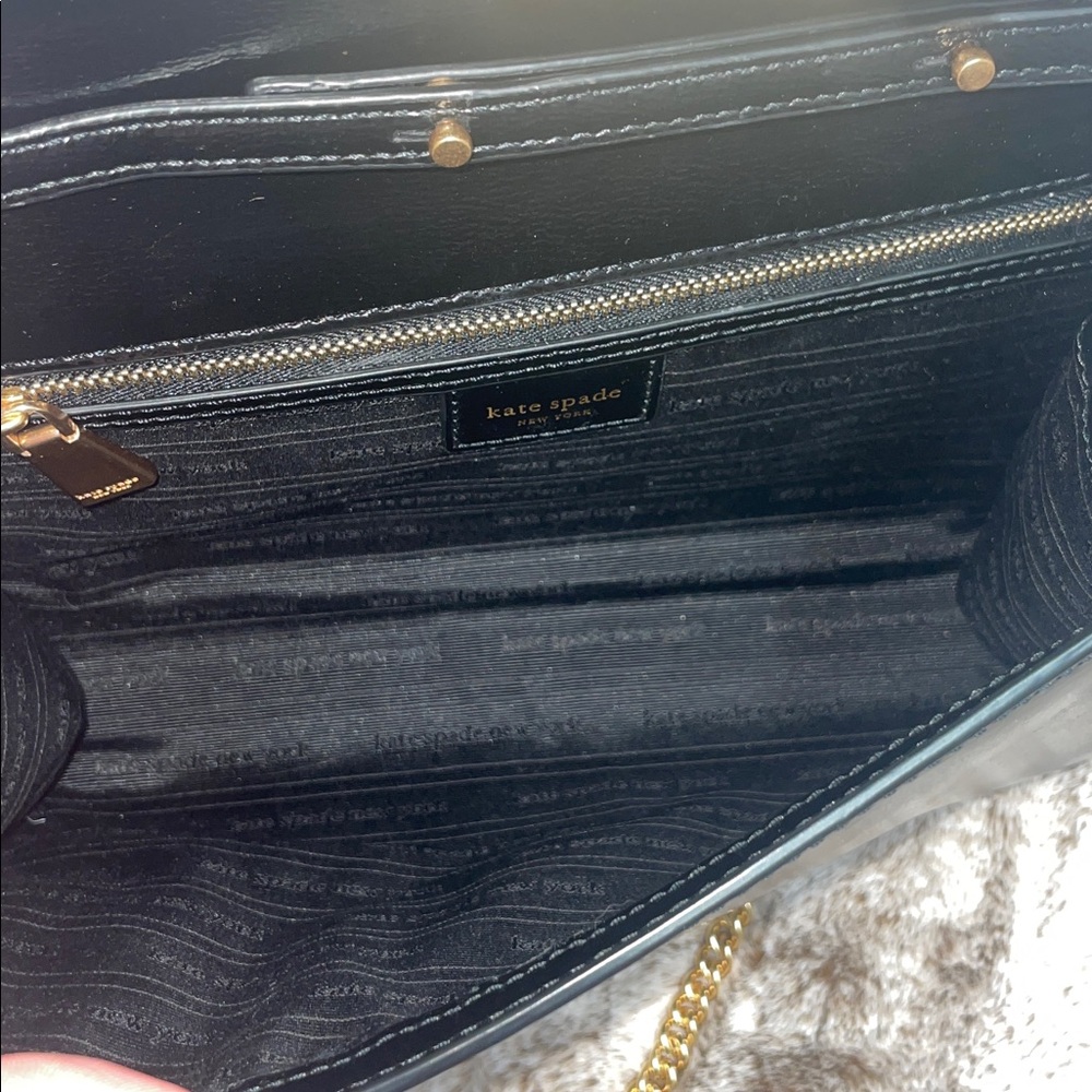 Kate Spade ‘Anna’ Textured Medium Clutch/Crossbody - Picture 8 of 12